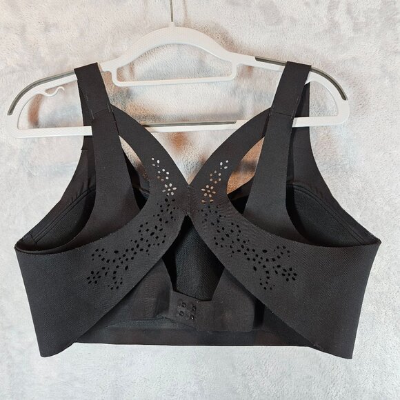 Victoria Sport Black High Impact Padded Sports Bra 36D sports Bra full coverage - Picture 3 of 7